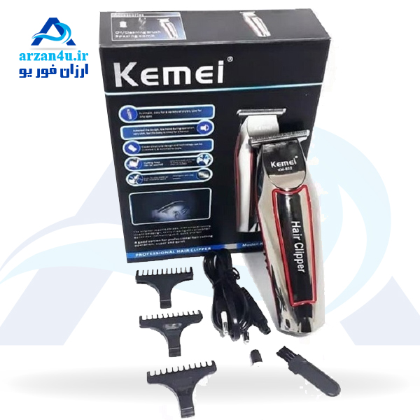ماشین اصلاح موی سر و صورت کیمی مدل Kemei KM-032 Hair Clipper